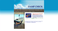 Desktop Screenshot of dampcheck.com